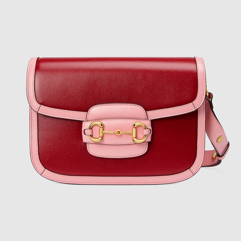 Gucci Horsebit 1955 Small Shoulder Bag 602204 Dark red